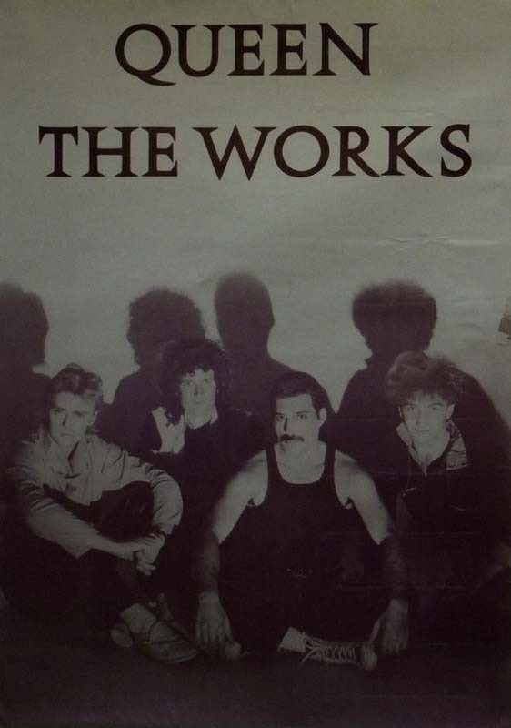 Queen Queen Works Poster 1984 '1984 Poster