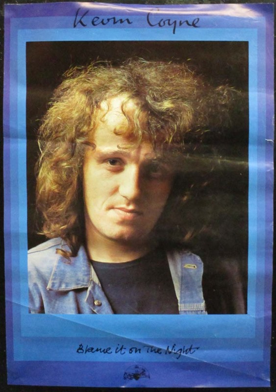 Kevin Coyne Kevin Coyne Virgin Records Promo Poster 1974 '1974 Poster