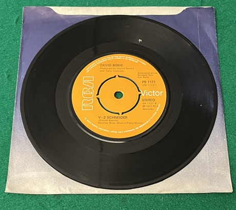 David Bowie David Bowie Heroes DEMO Vinyl Record 1977 '1977 Vinyl