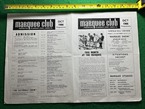Deep Purple Elton John Marquee Flyer 1966