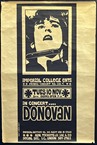 Donovan Imperial College Concert Poster 1970