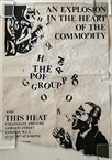 Pop Group This Heat Collegiate Gig Poster 1978