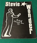 Stevie Wonder Martha Reeves UK Tour Programme 