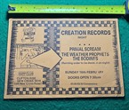 Primal Scream Creation Records Gig Flyer 1992