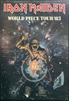 Iron Maiden World Piece Tour Poster 1983