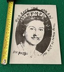 Sex Pistols God Save The Queen Flyer 1977