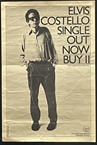Elvis Costello Less Than Stiff Records Poster 1977