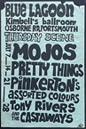 Pretty Things Mojos Portsmouth Poster 1966