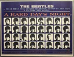 Beatles Hard Days Night Quad Poster 1964