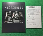 The Pretenders Programme Fan Club Inner 1980