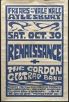Renaissance Giltrap Friars Aylesbury Gig Poster 19