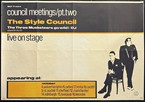 Style Council UK Tour Poster 1984