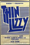 Thin Lizzy Hemel Concert Poster 1976